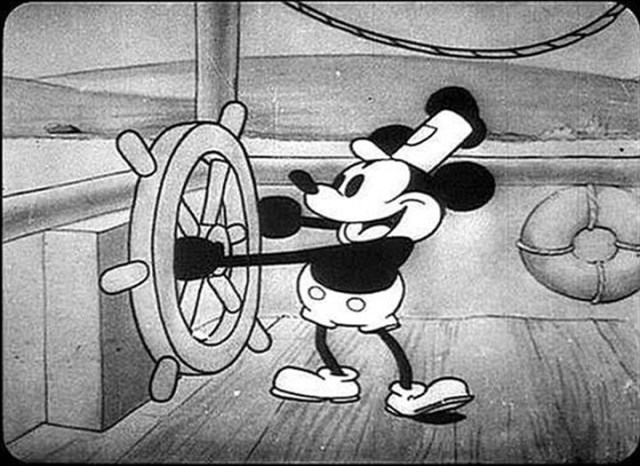 Mickey Mouse in Steamboat Willy