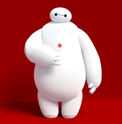 baymax from Big Hero 6